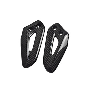<span class=keywords><strong>Accessoires</strong></span> de moto en fibre de carbone, protège-pédale arrière pour Triumph Speed Twin <span class=keywords><strong>Thruxton</strong></span> 2020+ - Product Image 3