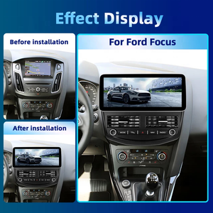 Meihua 12.3 pollici Android Stereo Radio Fascia per auto per <span class=keywords><strong>Ford</strong></span> <span class=keywords><strong>Focus</strong></span> 3 2012-2018 pannello di montaggio del cruscotto portatile kit - Product Image 5