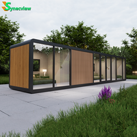 Maison-capsule de luxe écologique à double couche personnalisée, villa de jardin, ferme, chalet, chambre de grand-mère pour les vacances de loisirs