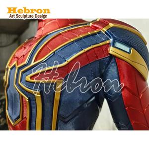 Figura de acción de <span class=keywords><strong>Marvel</strong></span> <span class=keywords><strong>Legends</strong></span>, estatua de <span class=keywords><strong>Iron</strong></span> Spider-<span class=keywords><strong>Man</strong></span> de tamaño real, estatua de resina, escultura coleccionable de Spider-<span class=keywords><strong>Man</strong></span> - Product Image 4