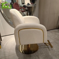 Fauteuil de Barbier Professionnel et Multifonctionnel pour Salon de Coiffure