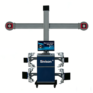 <span class=keywords><strong>Machine</strong></span> d'alignement de roues 3D informatisée pour voitures, à deux caméras et écran unique, certifiée CE, vente en gros d'usine - Product Image 1
