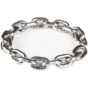 304 316 acier inoxydable chaîne courte et longue DIN 766 763 5685 structure soudée, surface plane - Product Image 6