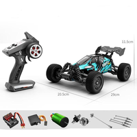 Voiture de course télécommandée SCY-16202 PRO 1/16 entièrement proportionnelle à propulsion arrière, moteur brushless, vitesse maximale de 60 km/h, véhicule tout-terrain RC