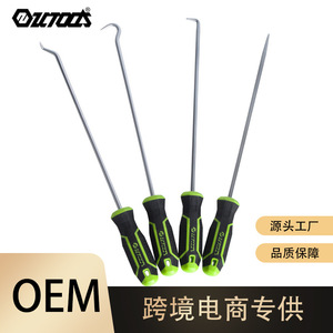 Juego de 4 ganchos para sellos de aceite, kit de herramientas de reparación de automóviles de acero para quitar sellos y juntas - Product Image 5