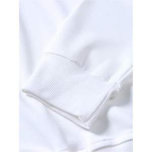 Sweat-shirt personnalisé en coton pour homme, col rond, manches longues, épaules tombantes, pull respirant en maille - Product Image 4