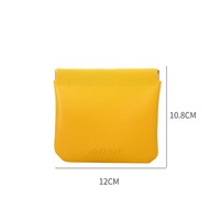 Portable PU cuir sac cosmétique shrapnel fermeture automatique pour petit stockage rouge à lèvres Mini pièce sans fil bijoux conteneur