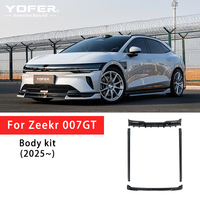 Apprêt direct usine pour kit carrosserie et accessoires automobiles Zeekr 007GT, comprenant diffuseur de pare-chocs, lames de pare-chocs, spoiler et kit carrosserie, pour modèles modifiés 007GT