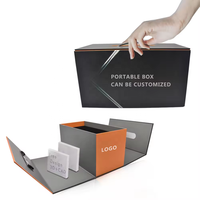 Boîte d'échantillons de carreaux de céramique personnalisée en usine, valise en aluminium, échantillons de pierre, valise de présentation, boîte d'emballage, boîte d'échantillons