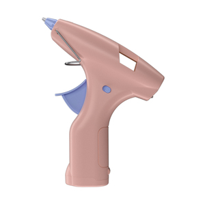 Mini <span class=keywords><strong>pistolet</strong></span> à <span class=keywords><strong>colle</strong></span> thermofusible sans fil Buse en alliage d'aluminium de conception à économie d'énergie à haute efficacité Modèle GT12204-Nécessite 4 piles AA - Product Image 2