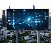 Écran capacitif extérieur IP65 de la publicité LED de panneau d'affichage d'intérieur d'écran d'affichage à LED de P10 SMD