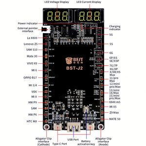 VBST-J2 một cú nhấp chuột công cụ kích hoạt cho Iphone5G-13 Pro cho Max & <span class=keywords><strong>Android</strong></span> Pin sạc nhanh bảng phát hiện Hàn Hàn - Product Image 3