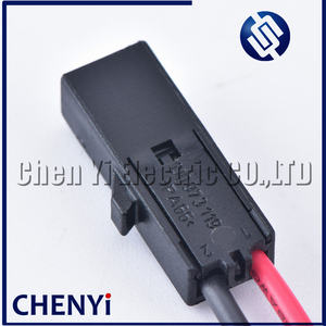 Conector automático de <span class=keywords><strong>2</strong></span> pines Cable Pigtail 1J0973119 1J0 973 119 Para VW A3 A4 A6 A8 Golf Polo Octavia Seat - Product Image 4