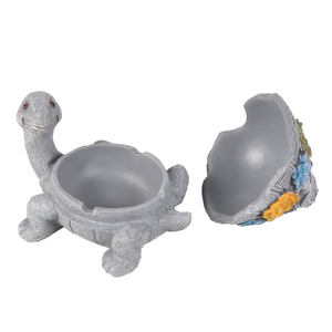 Futeng tortue forme résine fumer voiture cendrier avec couvercle vente en gros cendrier pour cigarettes fumée boutique accessoires de conception extérieure - Product Image 5