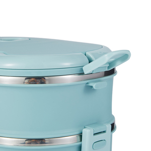 Boîtes de préparation des repas, boîte à lunch en acier inoxydable avec isolation, motif de dessin animé mignon pour les écoliers - Product Image 5