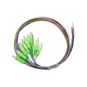 Nhà máy cung cấp <span class=keywords><strong>12</strong></span> lõi duy nhất chế độ sợi quang Pigtail LC <span class=keywords><strong>SC</strong></span> ST FC mất thấp fanout Cáp - Product Image 1