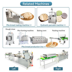 Pakistan Paratha Regular mesin pembuat roti Pita komersial mesin pembuat Tortilla otomatis - Product Image 2