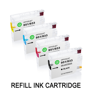 4 Premium 932 XL 933 XL Ink Cartridge Combo For HP OfficeJet 7612 - View #3