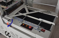 Machine d'emballage sous film rétractable ML450L, machine d'emballage sous film rétractable automatique pour l'emballage des boîtes