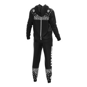 Conjunto Deportivo Personalizado de Sudadera Gruesa de Gran Tamaño y Pantalones Deportivos para Hombre, Estilo Urbano, para Invierno - Product Image 2