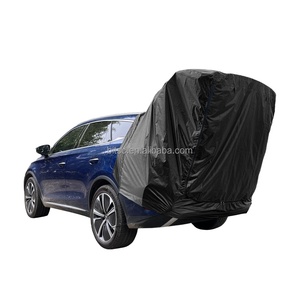 Travel Car Van SUV Truck <span class=keywords><strong>Tienda</strong></span> trasera con dosel Extensión del <span class=keywords><strong>maletero</strong></span> del <span class=keywords><strong>coche</strong></span> <span class=keywords><strong>Tienda</strong></span> a prueba <span class=keywords><strong>de</strong></span> lluvia <span class=keywords><strong>para</strong></span> senderismo Camping Picnic Autoconducción - Product Image 2