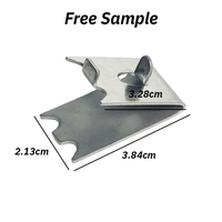 Étagères de congélateur manuelles en acier inoxydable Longhey, neuves, universelles, avec clip, support de fixation, pièce de réfrigérateur