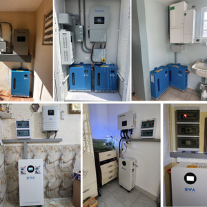 Batería Solar de Pared de 10kWh 48V 200Ah, <span class=keywords><strong>8500</strong></span> Ciclos, Certificación TUV CE, Almacenamiento de Energía Comercial, SOP Sol - Product Image 4