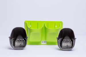 Dropshipping Stackable Vertical <b>Plastic</b> Modern Wall Hanging Planter Wall <b>Pocket</b> Self Watering Flower Pot Strawberries Flowers - Product Image 3