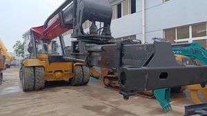 저렴한 가격 Sany <span class=keywords><strong>45</strong></span> 톤 50 톤 컨테이너 사용 컨테이너 앞 크레인 정면 중고 도달 스태커 - Product Image 5