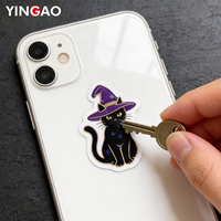 Hoja de Pegatinas Personalizadas con Diseño Dark Academia, Pegatinas Estéticas Vintage de Vinilo Impermeable para Diario, Regalo
