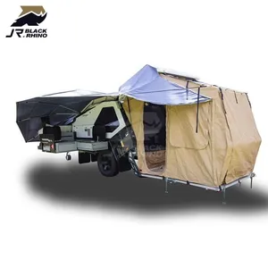 A Rear Folding Hard Shell Design Wohnmobil Off Road Rv Trailer Van Travel Camper