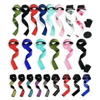 Sangles de soutien pour poignets sans élasticité, antidérapantes, confortables, respirantes, unisexes, en polyester, pour la musculation et l'entraînement en salle