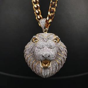Colgante de Moissanita Personalizado con Diamantes, Plata de Ley 925, Joyería de Diseño Hip Hop, Pieza Destacada de Moda - Product Image 4