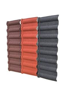 Tuile métallique revêtue de pierre au design moderne, résistance structurelle, flexibilité et fiabilité à long terme, toiture revêtue de pierre - Product Image 1