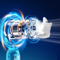 Hot Summer Must-Have Mini ventilateur électrique USB portable Turbofan portable avec haute vitesse longue durée de vie à cinq vents pour voiture et camping-car
