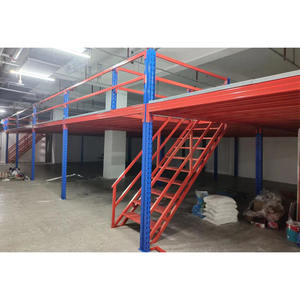 Sistem Lantai Mezzanine Baja Tugas Berat yang Dapat Disesuaikan |   Platform Penyimpanan Gudang Bertingkat untuk Penggunaan Industri - Product Image 3