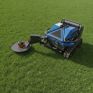 Tondeuse robotisée à chenilles, télécommandée, à essence, autopropulsée, avec broyeur à fléaux, pour travaux paysagers, livraison gratuite - Product Image 1