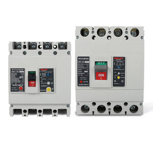 Interruptor de Circuito Trifásico de Cuatro Cables Delixi CDM1L 380V con RCD (Protección Contra Corriente Residual) 4P - Product Image 1