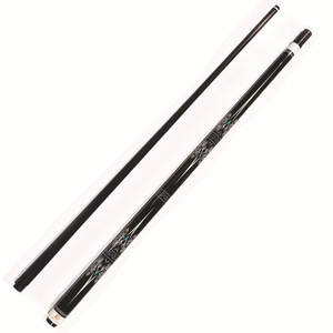 Taco de billar de fibra de carbono curado de 2 secciones con punta de 11.8mm para billar de nueve bolas, diseño duradero - Product Image 2