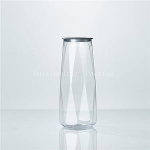 Latas de PET Transparentes de 500 ml, Directamente de Fábrica, Botella de Plástico de Grado Alimenticio para Refrescos, Té Helado, Café Frío - Product Image 4