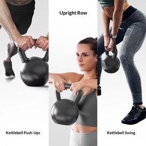 Kettlebells et haltères peints en <span class=keywords><strong>fonte</strong></span> pour usage commercial en gros, pour le rehaussement des fessiers, la sculpture corporelle et l'amincissement des bras - Product Image 4
