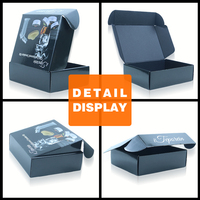 Boîte cadeau en carton ondulé personnalisée avec logo imprimé, emballage durable à rabat pour kit de fumeur à l'ancienne, OEM ODM, écologique, vente en gros
