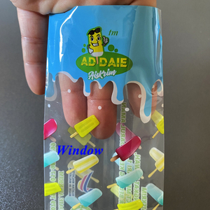 Sacs à sucettes glacées en plastique PE laminé imprimés en couleur avec logo personnalisé OEM, scellés au dos, résistants à l'humidité, pour crème glacée, aliments pour animaux de compagnie, <span class=keywords><strong>chips</strong></span> de pommes de terre - Product Image 3