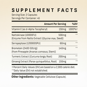 Nattokinasa Premium 1 Kg, Suplementos de Nattokinasa 10000 fu, Cápsulas de Nattokinasa - Product Image 3