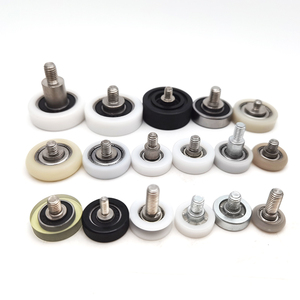 Dr19 dr22 dr24 DR26 Dr28 dr30 DR tiền mặt ròng rọc trượt cửa sổ bóng mang kim loại thép tủ nhựa ngăn kéo con lăn bánh xe - Product Image 4