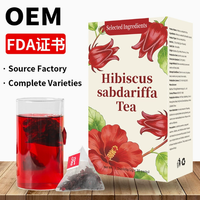 Thé d'Hibiscus OEM ODM 60g (2g x 30 sachets) – Élimine la chaleur, stimule la circulation, soulage le stress, rafraîchit l'esprit, détoxifie, améliore le teint, revitalise