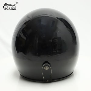 <span class=keywords><strong>Casque</strong></span> de moto personnalisé Borske, certifié DOT, ouvert, demi-visage, pour moto électrique, scooter - Product Image 4