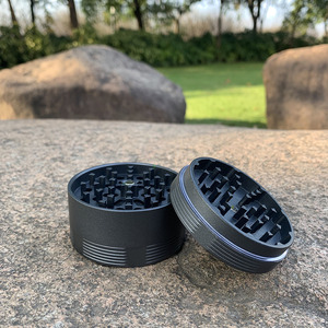 Aluminum 4 Parts <strong>Herb</strong> <strong>Grinder</strong> Ceramic Surface Non-Stick Tobacco <strong>Grinder</strong> 62mm <strong>Grinder</strong> <strong>Herb</strong> Custom logo <strong>Herb</strong> Mill - Product Image 4