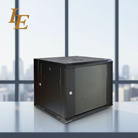 Armoire serveur en acier 19 pouces 4U 6U 9U 12U, double section, murale, emballage plat, démontée, 600*550mm 600*600mm, en stock