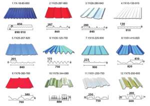 गैस गैल्युम एल्यूमीनियम जिंक स्टील रंग लेपित नालीदार छत शीट 0.21-0.22 मिमी मोटाई मध्य हार्ड दीन मानक शर्ली - Product Image 6